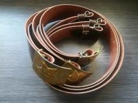 Ремень со звездой солдатский латунный (СССР, склад 84,87,92 года)