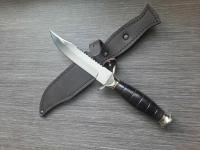 Нож "Разведчика", сталь 95Х18, пятка разведчик