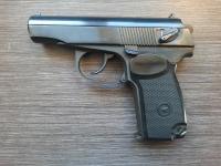 Охолощенный пистолет Макарова ПМ Р-411-02 (Кованый затвор) Б/У
