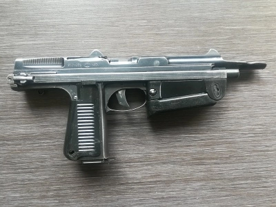 Охолощенный пистолет-пулемет RAK PM 63-O (РОК) 10x17 mm Blank / 10ТК