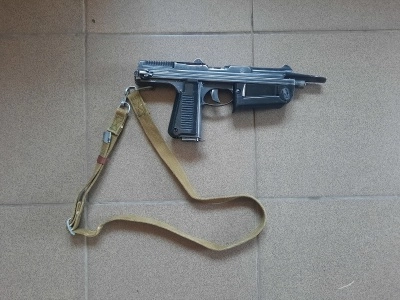 Охолощенный пистолет-пулемет RAK PM 63-O (РОК) 10x17 mm Blank / 10ТК (б/у)