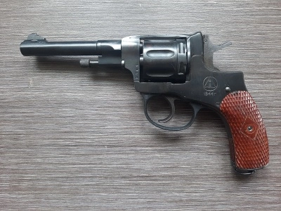 Охолощенный СХП револьвер Наган СО-95/9 (ТОЗ, 9 ИМ) 1930-1940-е года