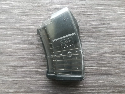 Магазин АК прозрачный (PUFGUN, 7,62х39, 10 мест) MAG SG762 40-10/Tr