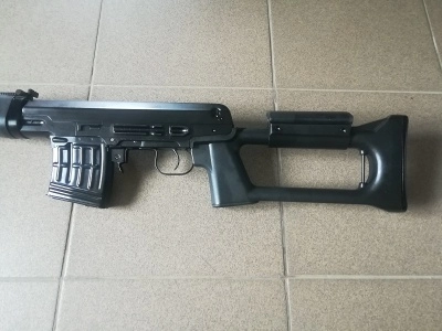 ММГ учебная снайперская винтовка Драгунова (СВД, стационарный приклад)