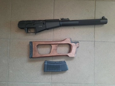 Охолощенная снайперская винтовка Винторез-СХ (ВСС, 7.62x39)