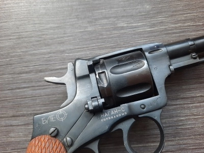 Сигнальный Наган 1944 год (Наган-С, БЛЕФ), под капсюль 5,6 мм, Б/У