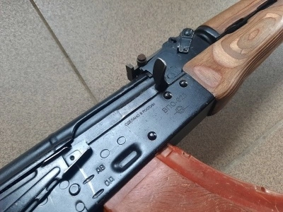 Охолощенный автомат Калашникова АКМ (ВПО-925) 7,62x39, 1 категория, б/у отличное состояние