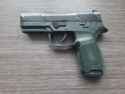 Сигнальный пистолет P320-S KURS (Sig Sauer) кал. 5,5 мм под 10ТК, хаки