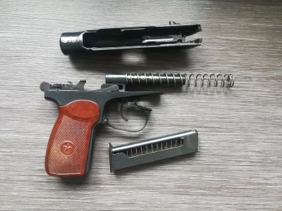 Охолощенный пистолет Макарова, ПМ-СО/24 под патрон 10х24 1960 е года