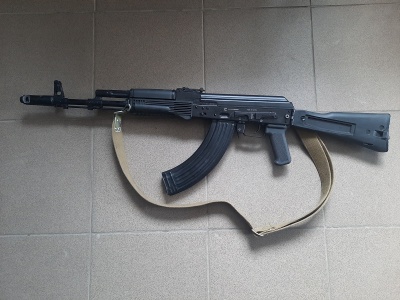 Охолощенный автомат Калашникова АК-103 (7.62х39) Б/У, 2021 год, хорошее состояние (магазин 45 мест)