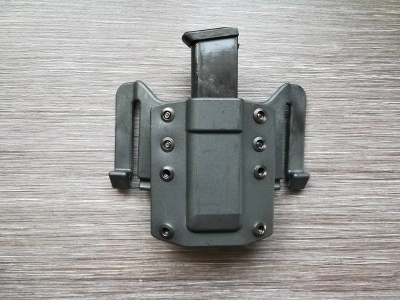 Приталенный подсумок для магазина ПМ (Tactical Warrior) литой