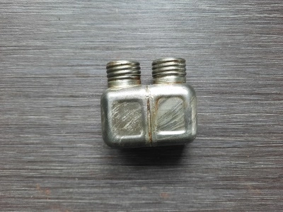 Масленка алюминиевая двухгорловая (ранняя), оригинал