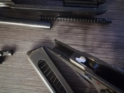 Охолощенный пистолет Beretta М35-О (Беретта) .32 АСР Blank