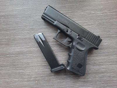 Сигнальный пистолет мод. G17-S KURS (Glock 17) кал. 5.5 мм. под патрон 10 ТК