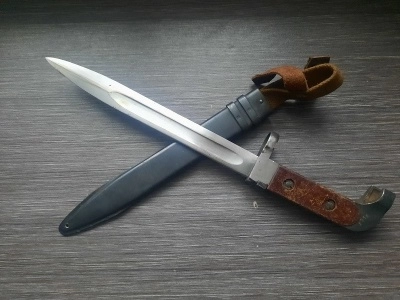 Штык-нож (ММГ) без пропила к АК-47, 6х2 (Р57)