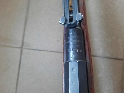 Макет (ММГ) списанная учебная винтовка Мосина + ремень (КО-91/30-УЧ, Молот Армз) 1920 год