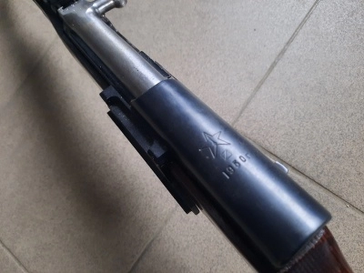 Охолощенный карабин СКС-СХ (1950г. Молот Армз) б/у в хорошем состоянии Охолощенный карабин СКС-СХ (1950г. Молот Армз) б/у в хорошем состоянии