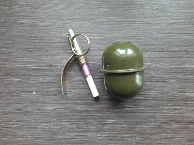 Макет учебно-тренировочной гранаты РГД-5 (ММГ, запал, зеленая)