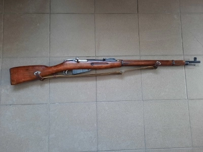 Макет (ММГ) списанная учебная винтовка Мосина + ремень (КО-91/30-УЧ, Молот Армз) 1920 год