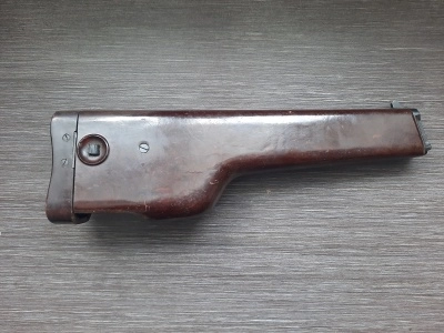 Бакелитовая кобура-приклад к пистолету Стечкина (АПС), раритет