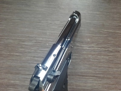 Сигнальный пистолет мод. B92-S KURS compact (Беретта компакт) кал. 5.5 мм. под патрон 10 ТК, хром
