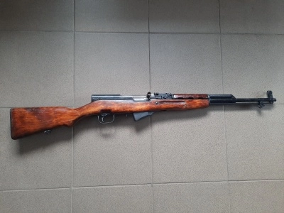 Охолощенный карабин СКС-СХ (1951г. на ложе, Молот Армз) б/у в хорошем состоянии