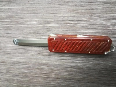 Нож-стропорез десантника ВДВ выкидной ПН-58 (оригинал, СССР)