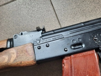 Охолощенный автомат Калашникова АКМ (ВПО-925) 7,62x39, 1 категория, б/у отличное состояние