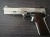 Охолощенный пистолет CLT 1911 СО (хром) (Курс-С, Кольт 1911) 10x24