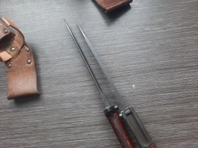 Штык-нож к автомату SA Vz. 58 (Bayonet) Чехославакия (1 и 3 клепки)
