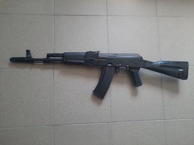 Макет учебный автомат Калашникова АК74 (ММГ, стационарный приклад)