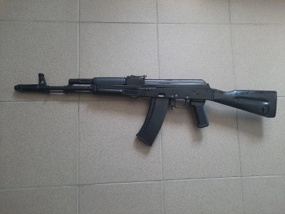 Макет учебный автомат Калашникова АК74 (ММГ, стационарный приклад)
