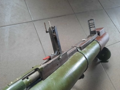 Тубус РПГ-22 "нетто" (стреляный)