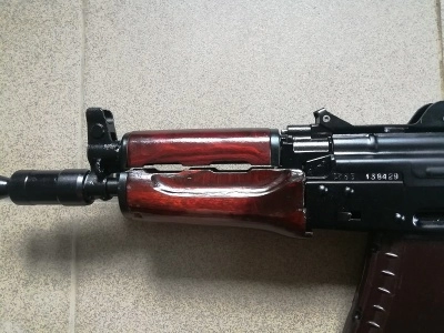 Охолощенный автомат АКС-74У (ТОЗ, АКСУ, СХП, 5.45х39), 1980-е года