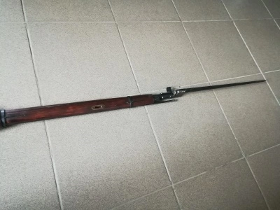 Охолощенная винтовка Мосина + штык (СХП, 7,62x54)