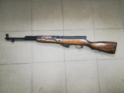 Охолощенный карабин Симонова СКС (ВПО-927) 7,62x39, на одном номере + комплект на фото