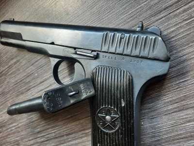 Сигнальный пистолет ТТ-С (Токарева) ВПО-506, 1930-е года.