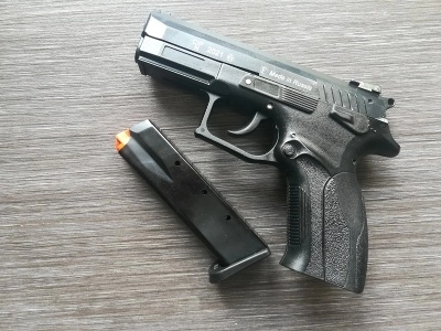 Пистолет охолощенный Grand Power T12-ОХ калибр 10х28, СХП