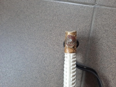 Шашка Генеральская, ножны белые (состаренная)