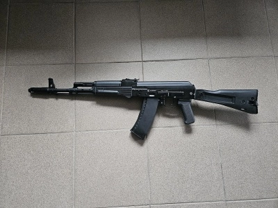 Макет учебный автомат Калашникова АК74М-М (ММГ, складной приклад), ИЖ-184 ПС (Б/У)