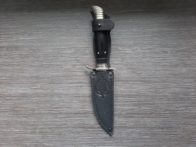 Нож "Финка НКВД", сталь 95Х18, символика ГЕРБ