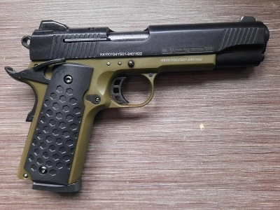 Сигнальный пистолет К 1911 KURS (Кольт) под патрон 10 ТК, хаки
