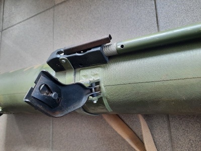 Тубус гранатомета РШГ-1 (стреляный)