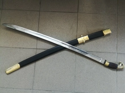 Шашка Казачья обр.1881г. "Царицинская" с резьбой по металлу клинка, Юбилейная