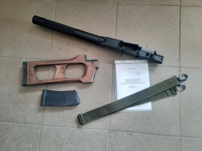 Охолощенная снайперская винтовка Винторез-СХ (ВСС, 7.62x39)