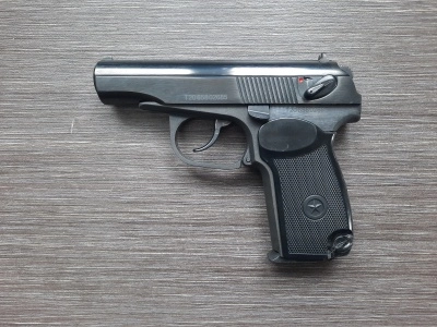 Пневматический пистолет Макарова МР-658К (с системой Blowback) Б/У