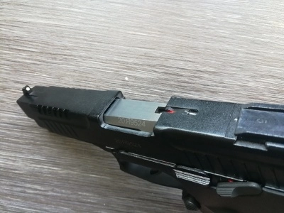 Охолощенный пистолет Ярыгина СХ-ПЯ (ГРАЧ, Р-415) 10х31