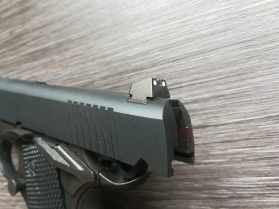 Охолощенный Кольт ТК1911СХ Техкрим, калибр 10х31