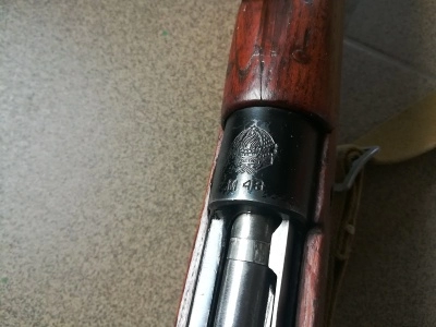 Охолощенный карабин Маузер 98К-СХ (Zastava M48, СХП, 57ТК) + ремень, Молот-Армз