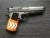 Охолощенный пистолет CLT 1911 СО (матовый хром) (Курс-С, Кольт 1911) 10x24